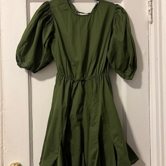 Rhode Green Mini Dress - Picture 1 of 3